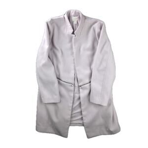 Chico’s Plush Lavender Zip Detail Topper Jacket Soft Orchid Pink - Sz 3